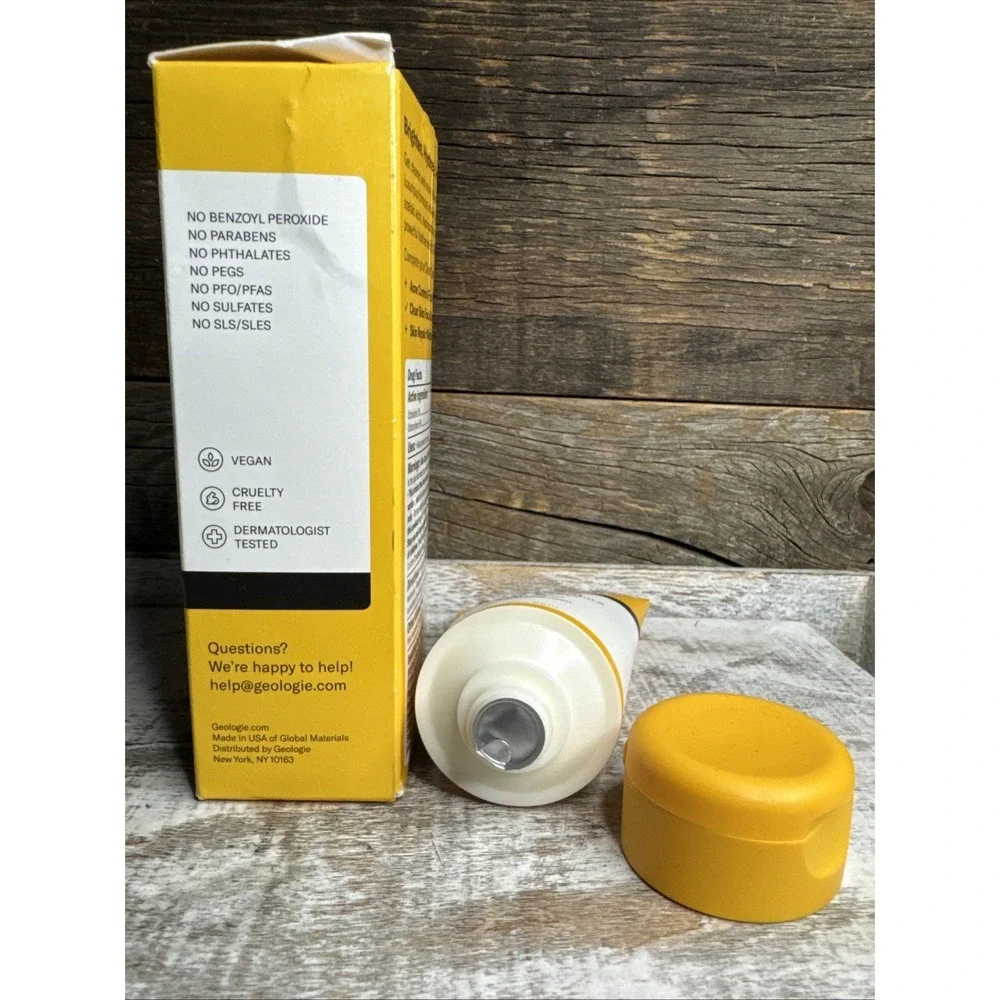 Geologie Clear Skin Face Cream 2oz EXP 05/2026 |‎ MSRP = $49